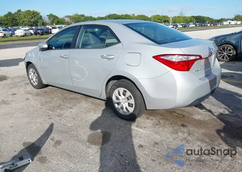 2015 Toyota Corolla L из США, поврежденный, VIN 2T1BURHE7FC248584